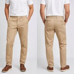 Bonobos Weekday Warrior Athletic Fit Chinos Tan Khaki Pants Mens 36x32 Thursday